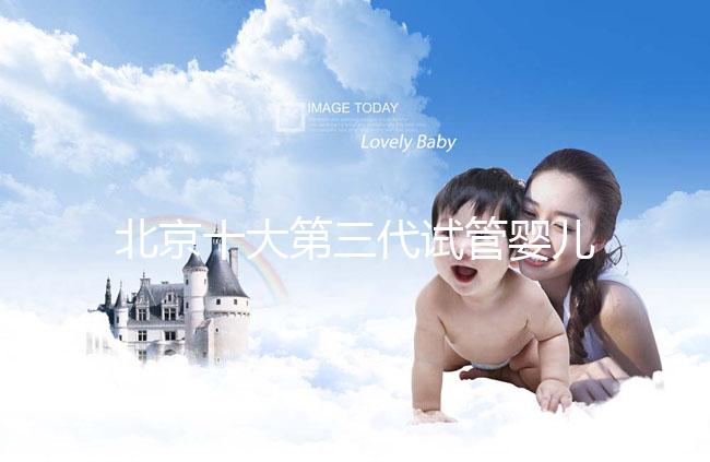 北京十大第三代試管嬰兒醫院成功率排名，附醫院名單