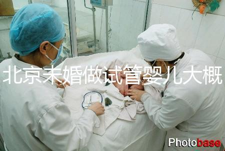 北京未婚做試管嬰兒大概多少錢？
