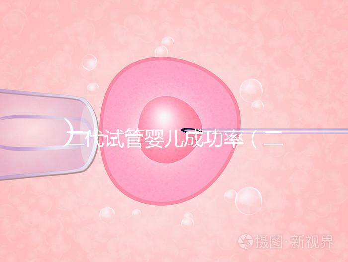 二代試管嬰兒成功率（二代試管嬰兒成功率取決于什么）