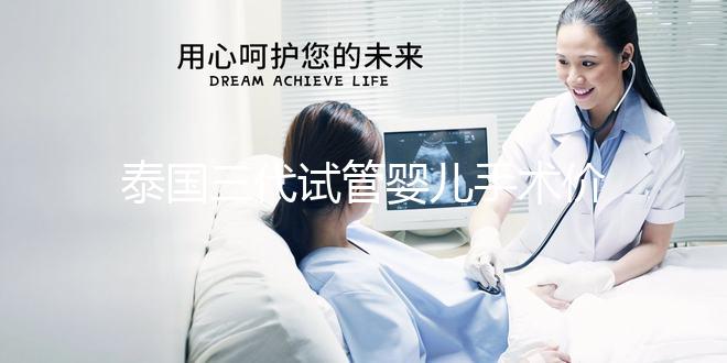 泰國三代試管嬰兒手術價格一覽，2025年成本分析