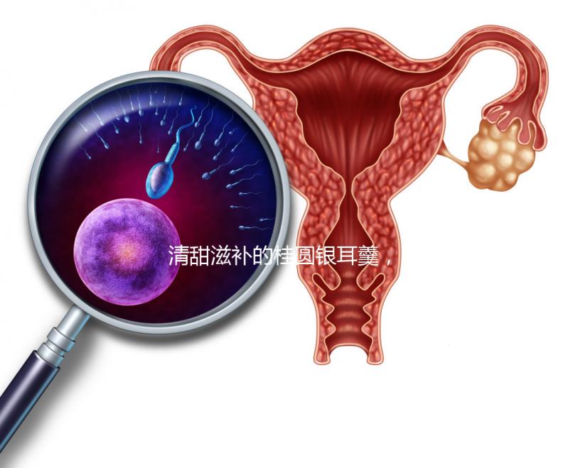 清甜滋補的桂圓銀耳羹，孕婦食用不再擔心上火